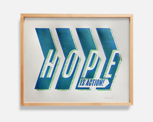 Hope is Action Print Exchange