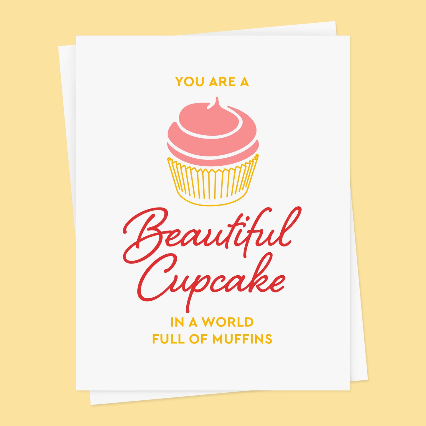 Cupcake Muffin Card