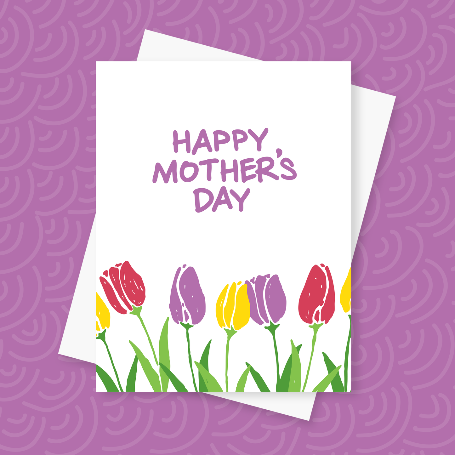 Tulip Mom Card