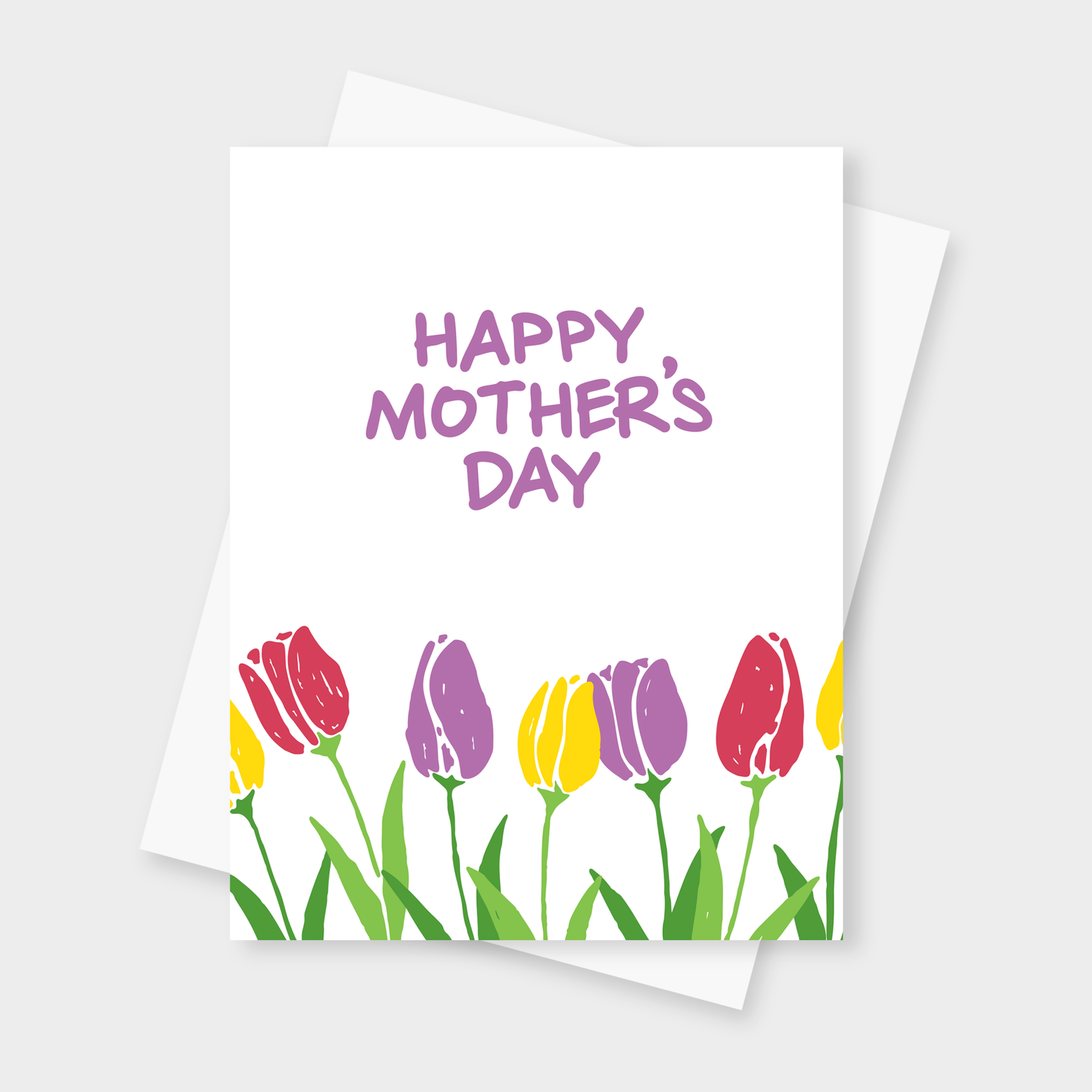 Tulip Mom Card