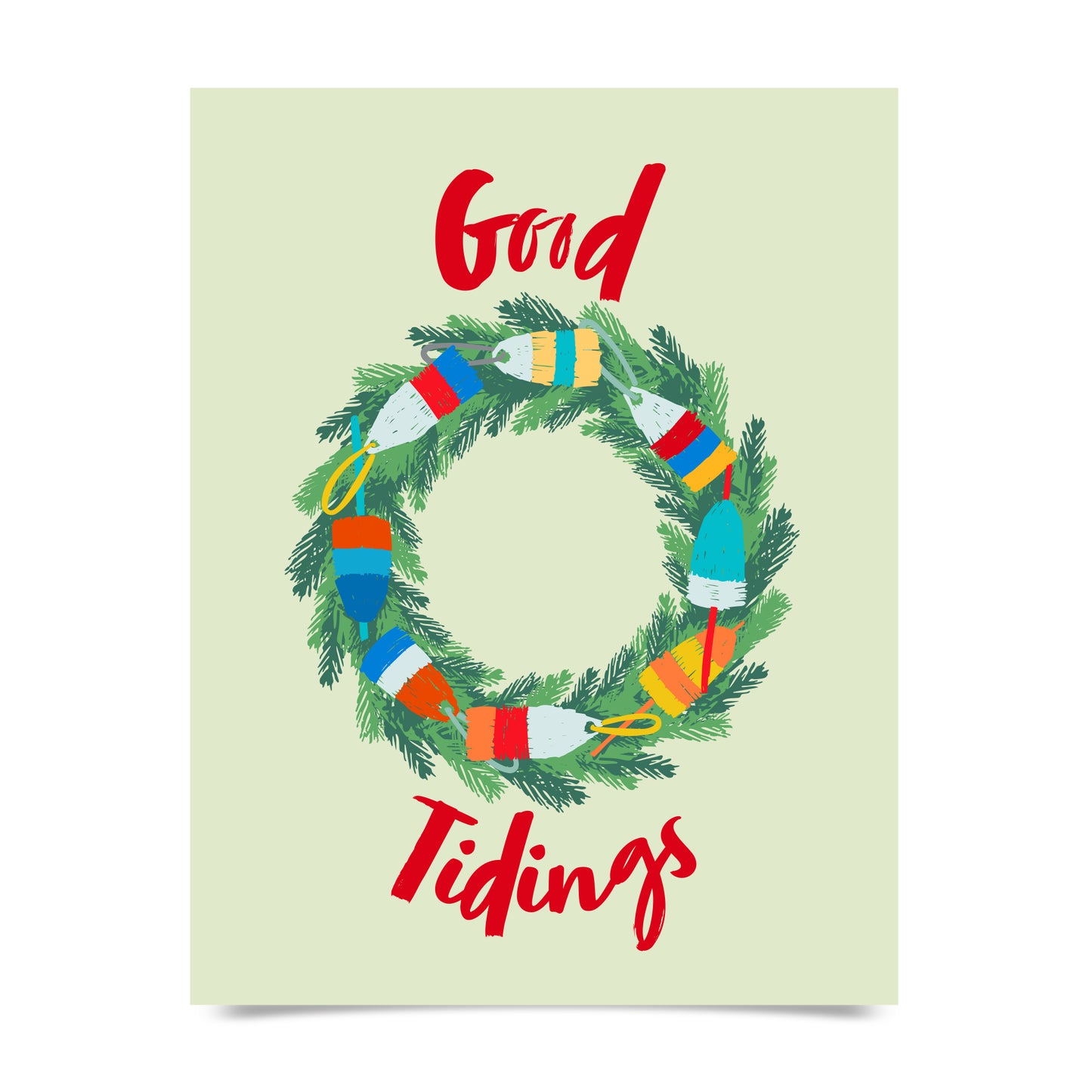 Good Tidings Holiday Card (Set of 5)
