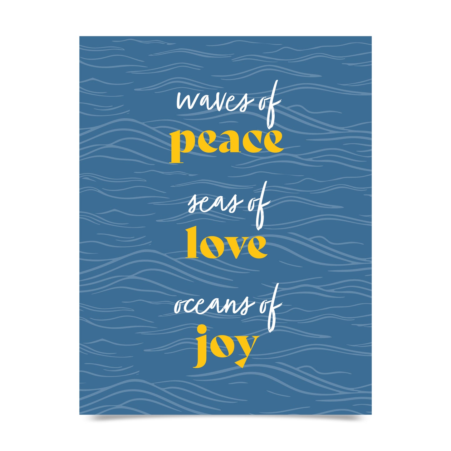 Waves of Peace Card (Set of 5)