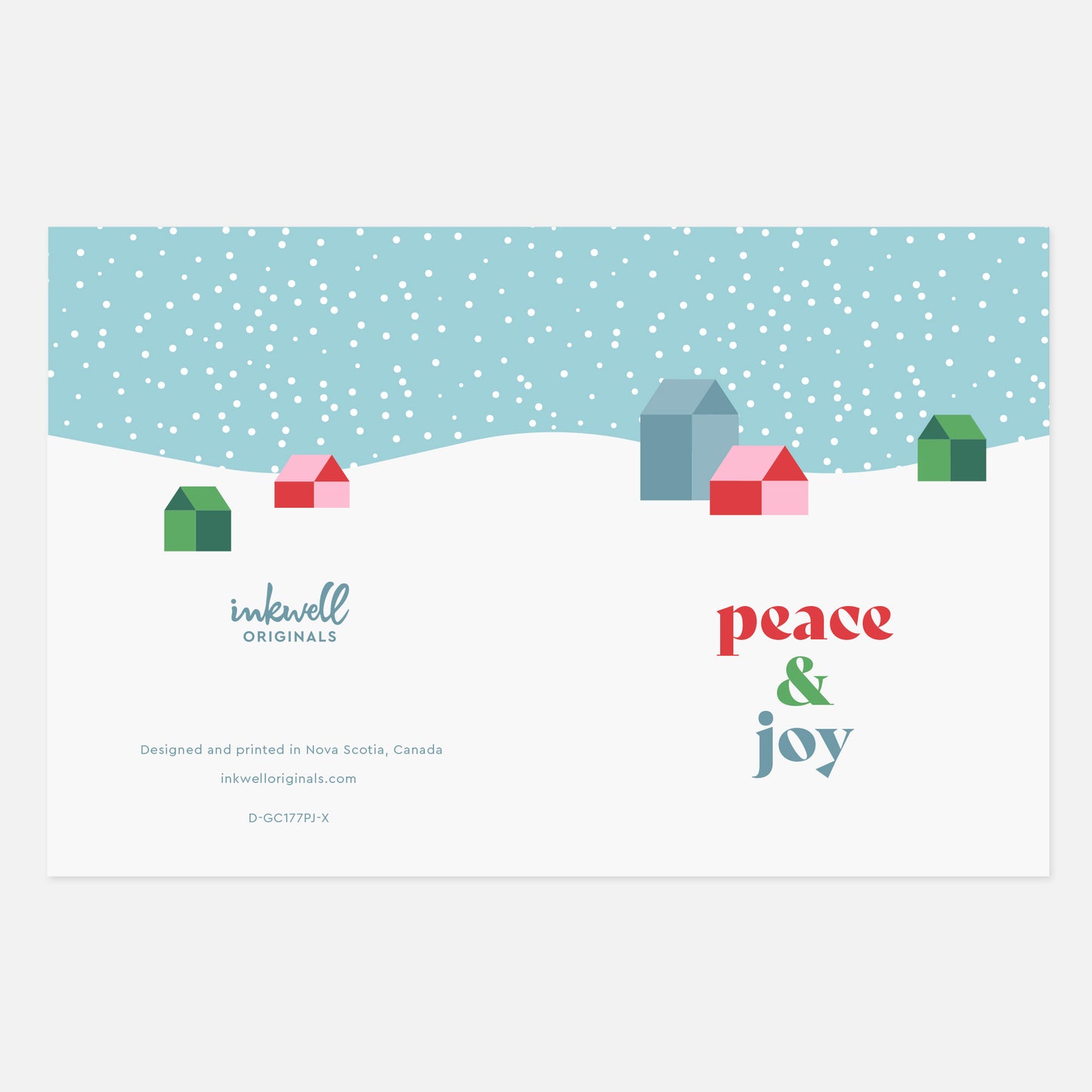 Peace & Joy Village Card