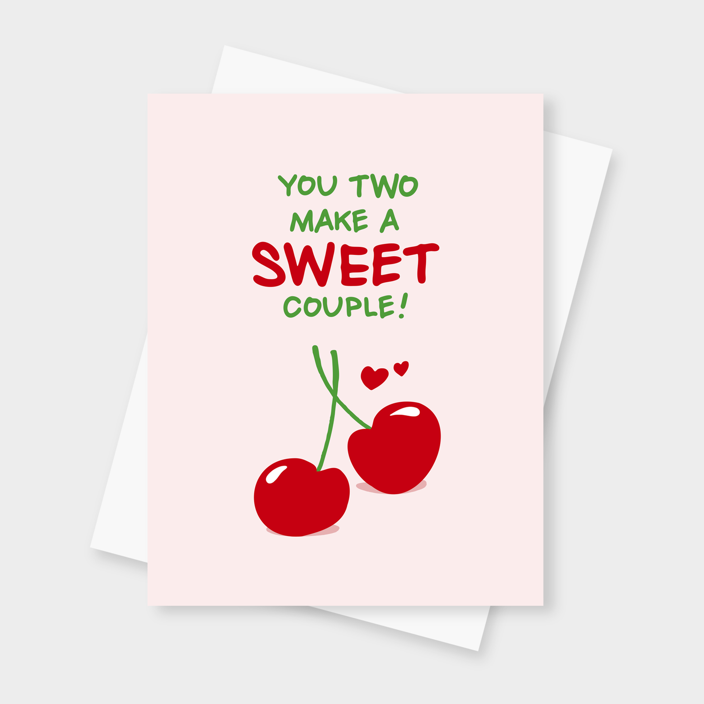 Sweet Cherry Couple Card