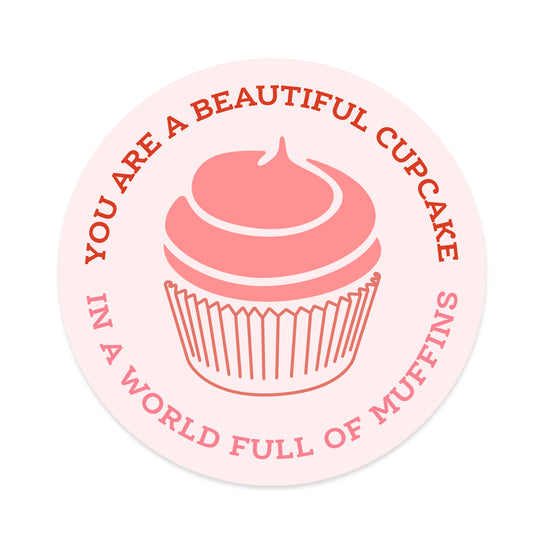 Cupcake Muffin Sticker