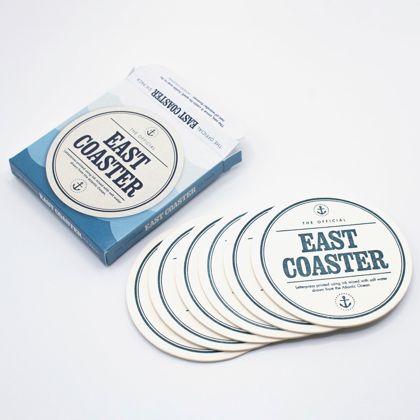 East Coaster Six Pack Drink Coasters