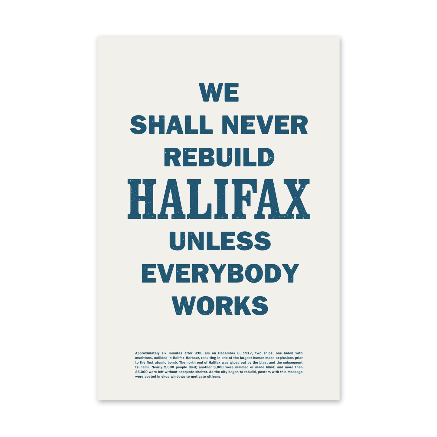 Rebuild Halifax Postcard