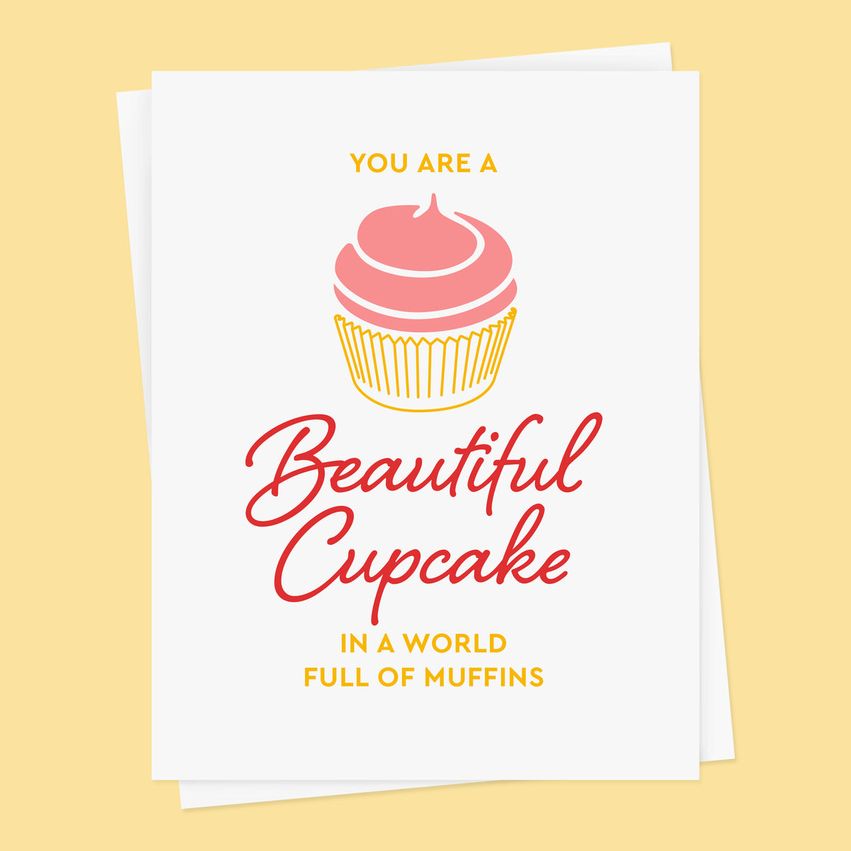 Cupcake Muffin Card