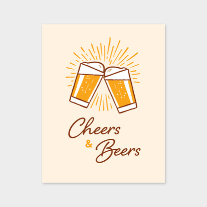 Cheers & Beers Card