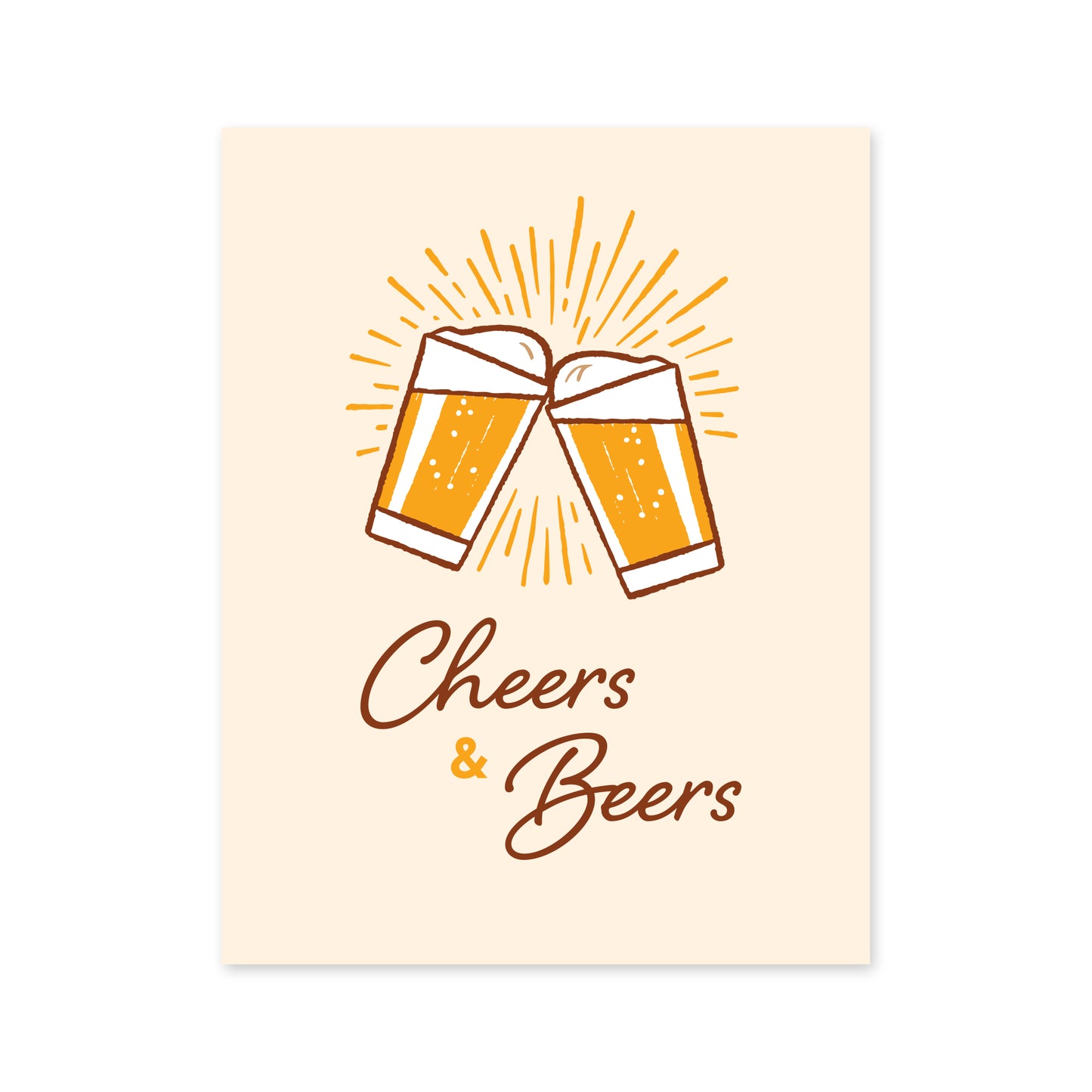 Cheers & Beers Card