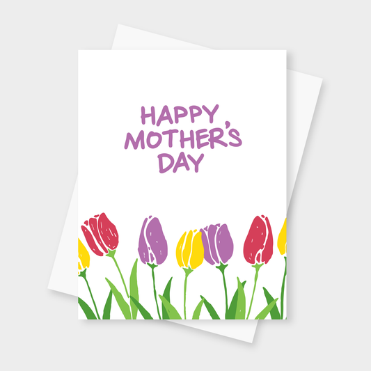 Tulip Mom Card