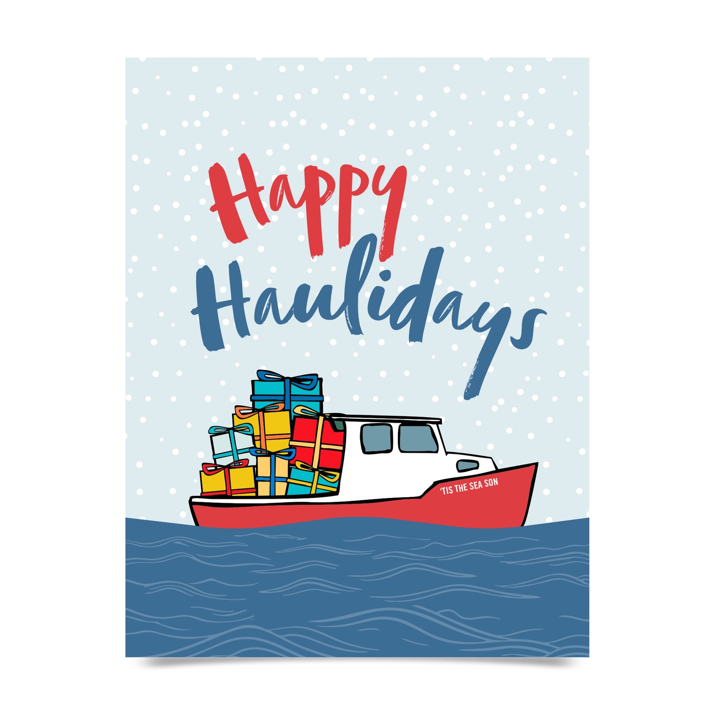 Happy Haulidays Card