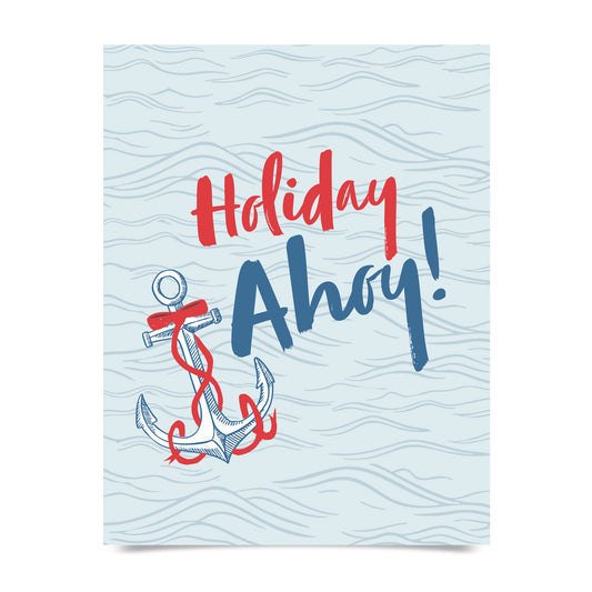 Holiday Ahoy Card (Set of 5)