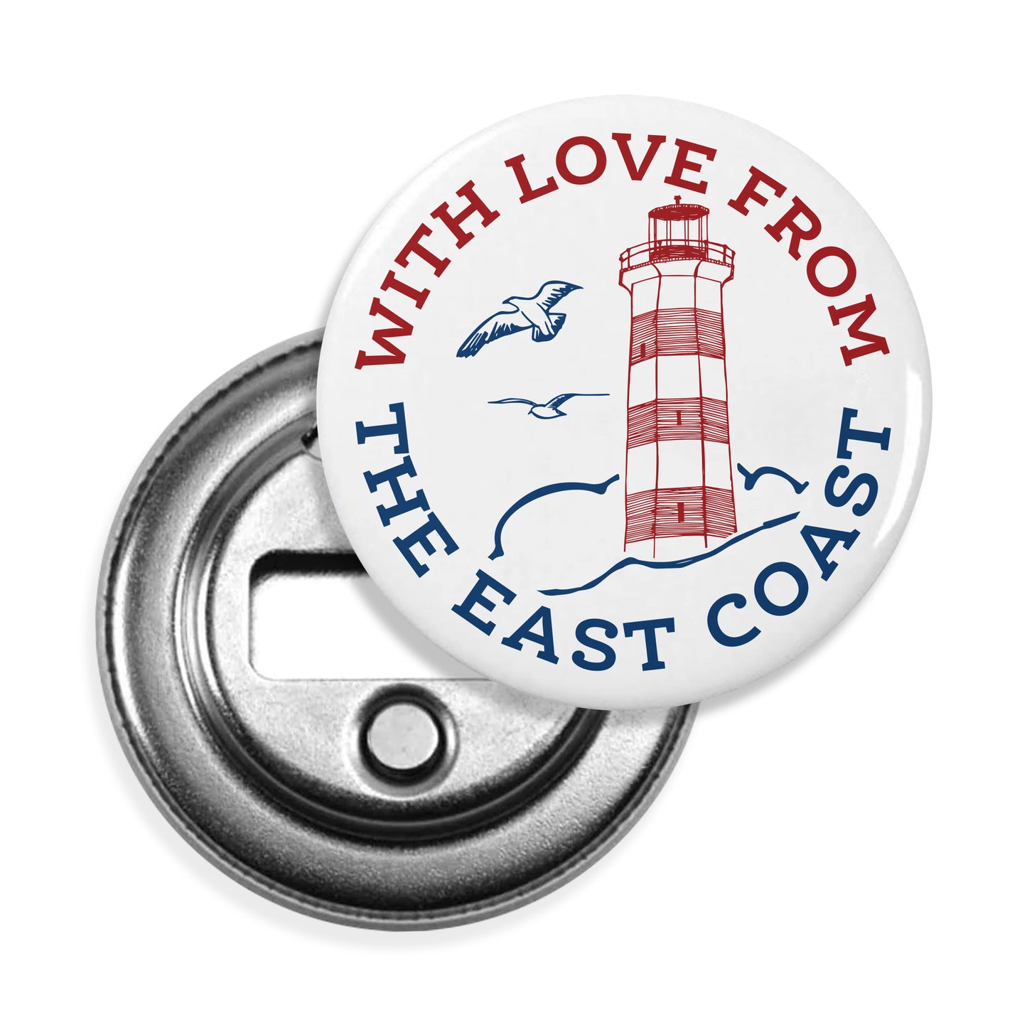 East Coast Love Magnetic Bottle Opener