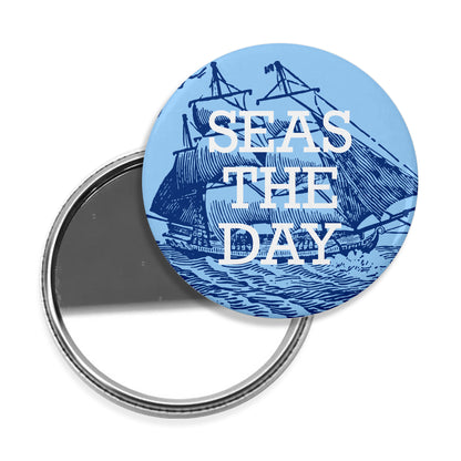 Seas The Day Pocket Mirror