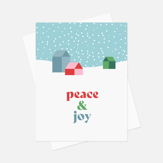 Peace & Joy Village Card