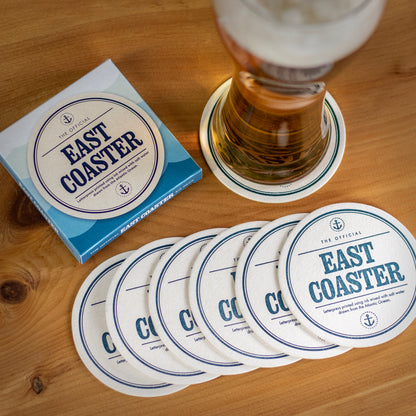 East Coaster Six Pack Drink Coasters