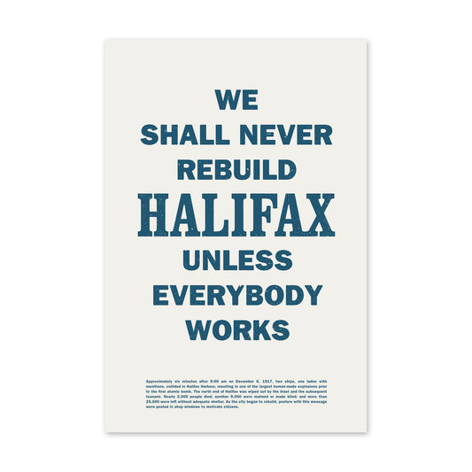 Rebuild Halifax Postcard