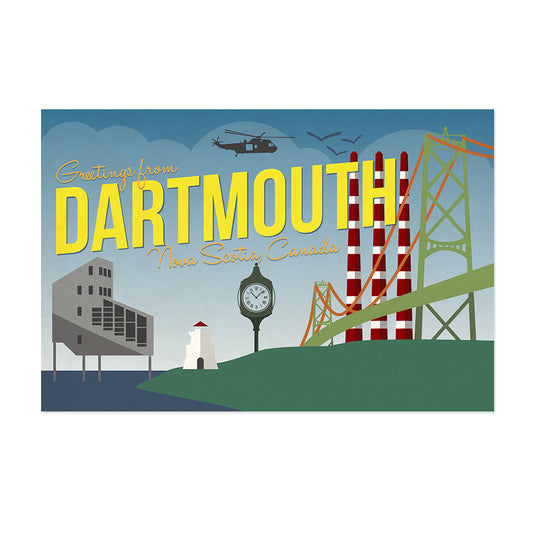 Dartmouth Nova Scotia Postcard