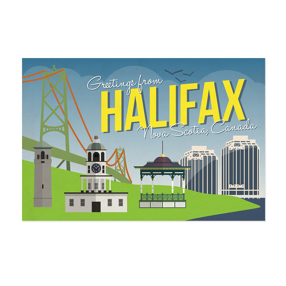 Halifax Nova Scotia Postcard