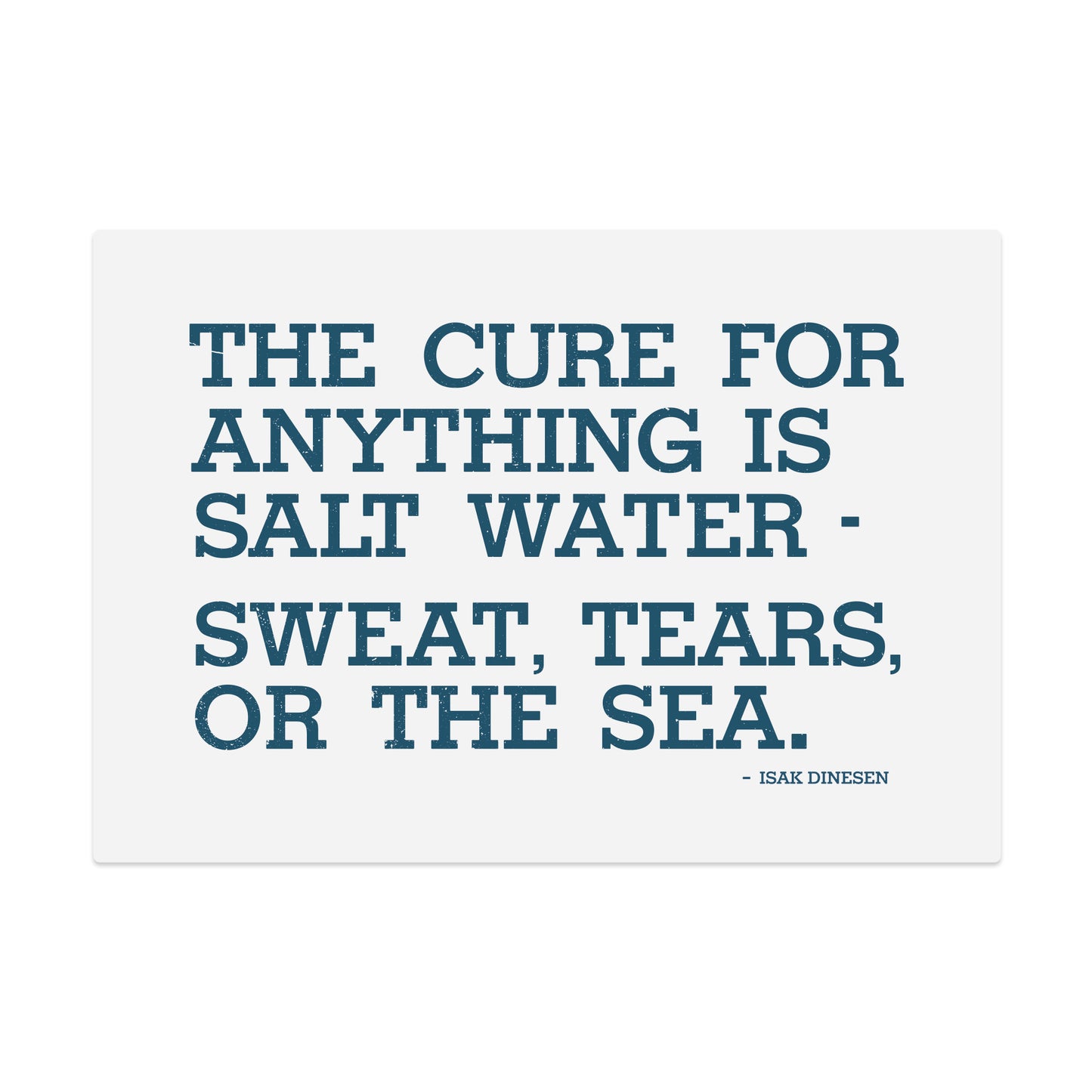 Salt Water Sticker